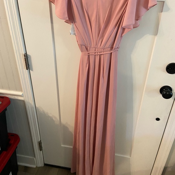 Chiffon maxi/bridesmaids dress - Picture 2 of 5